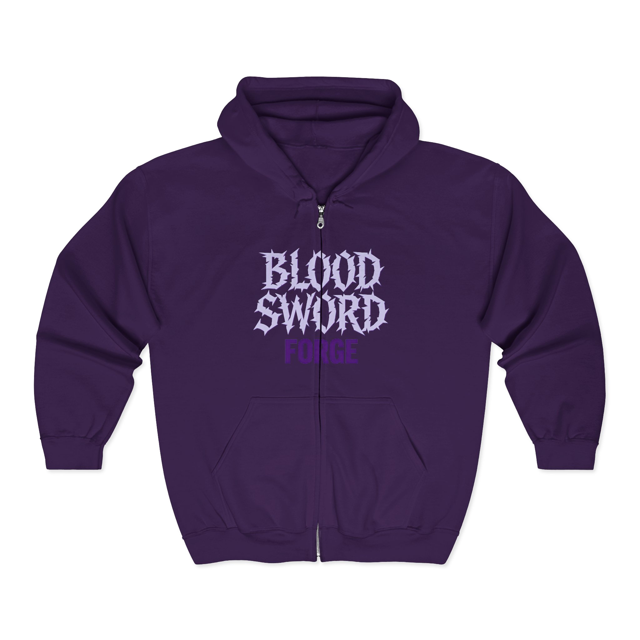 Blood Sword Zip Hoodie - Image 2