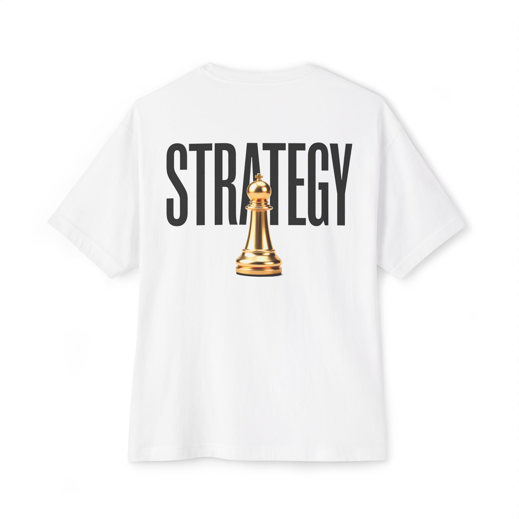 Strategy Chess Oversized Tee - Image 4