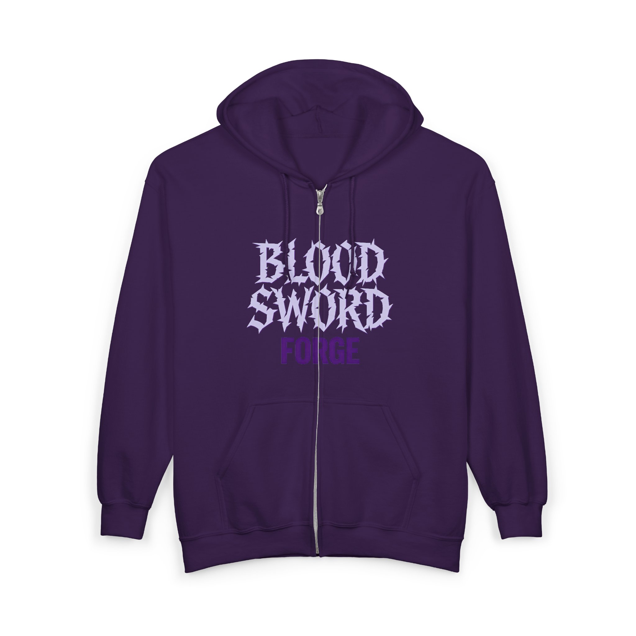 Blood Sword Zip Hoodie - Image 4